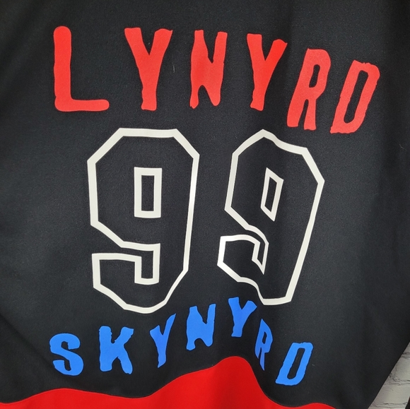 VINTAGE | rare Lynyrd Skynyrd RWO Redneck World Order band hockey jersey - Picture 4 of 7